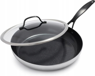 Panvica - GreenPan Premiere tradičná panvica na vyprážanie 30 cm nepriľnavá (nepriľnavá)
